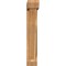 Ekena Millwork Traditional Slat Rough Sawn Bracket w/ Offset Brace, Western Red Cedar, 6"W x 24"D x 36"H BKT0604X24X36TRA06RWR - alternate 2